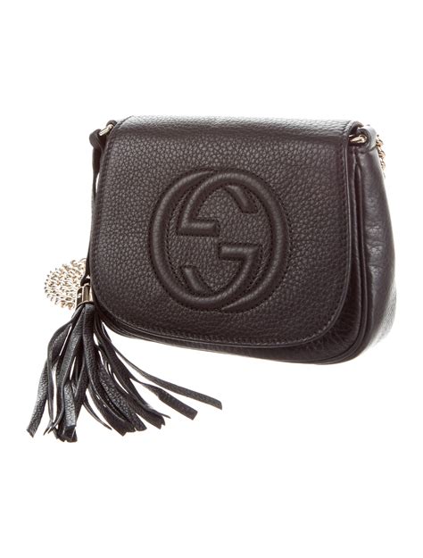 soho crossbody gucci|authentic Gucci soho crossbody bag.